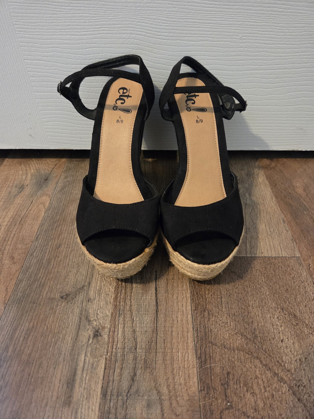 Rue 21 Black Wedge Shoes